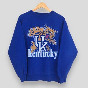 Vintage 90s NCAA University of Kentucky Wildcats Football Sweatshirt, NCAA Shirt
